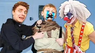 Клоун А4 похитил Глеба А4 брата Влада А4 в Рельной Жизни !