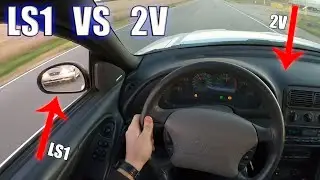 LS SWAPPING YOUR MUSTANG WORTH IT!?!? LS1 MUSTANG VS 2V MUSTANG