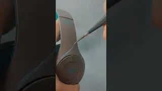 I Did some funky art on my Headphone || Headphone decoration