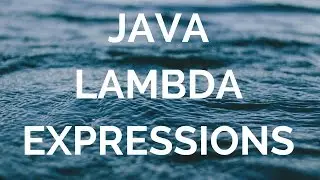 Java Lambda Expressions (manohar academy)