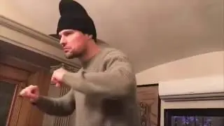 Danila Kozlovsky is having fun and fooling around