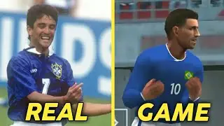Real life VS PES 20 PSP | Goal celebrations | Comparison | THR GAMING