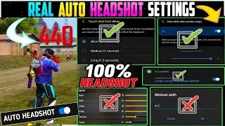 Free Fire Auto Headshot Setting 2021 | Headshot Setting Free Fire | Best Auto Headshot Setting
