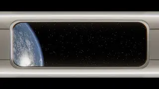 Sunrise over a distant world (Blender animation)