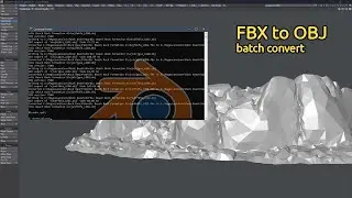 Blender - FBX to OBJ Batch Convert