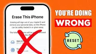 How to Properly RESET iPhone to Factory Default!