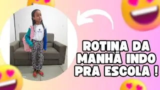 ROTINA DA MANHÃ INDO PARA A ESCOLA / O QUE FAÇO ANTES DE IR