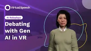 Debating with Gen AI in VR - Example Demo