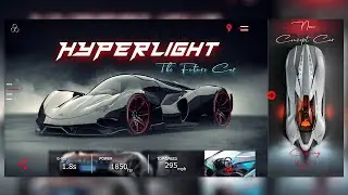 Creating a Stunning Concept Car Website Template Using HTML, CSS & JavaScript.