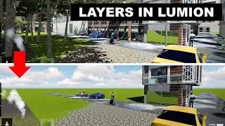 Layers in Lumion 📚| Show/Hide Objects | Organize your Work