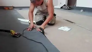 Сварка швов коврового покрытия
