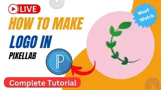 How to make flower logo in pixel lab |Graphic mania