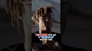 Juice WRLD vibing to his songs with the fans 🥺❤️ *Full vid in my channel*🧃🌍 