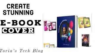 How To Create Stunning E-Book cover with your Smartphone | E-Book cover Creation Beginners Tutorial