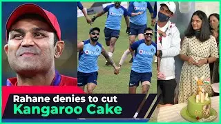Ajinkya Rahane denies to cut Kangaroo Cake, BCCI new endurance test, Natarajan reception | Top News