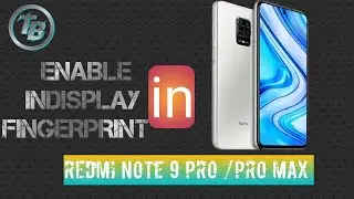 How to enable in display fingerprint in any Xiaomi/Redmi phone ||Techno Bomber