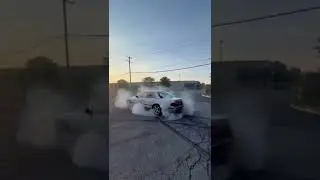 21st Birthday Burnout in a 2JZ swapped X83 Cressida #x83 #cressida #burnout #jdm #2jzswap @devon.jzx