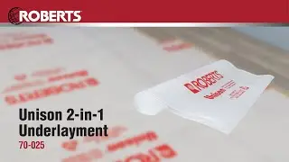 ROBERTS® Unison 2-in-1 Underlayment