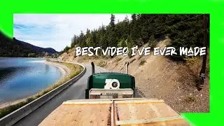 5A Goat Trail Canadian Highway • Princeton to the Connector • Super B Trucking Life 🇨🇦