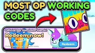 😱*NEW UPDATE CODES* IN PET SIMULATOR X UPDATE! ROBLOX PET SIMULATOR X UPDATE CODES