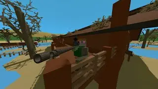 Как мы почти забрали антирейд :(   [ Unturned Rust ]