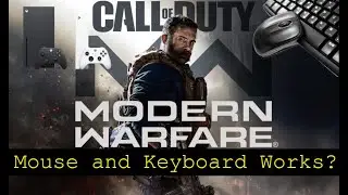 Call of Duty MW: Warzone - Xbox Series X - mouse and Keyboard test
