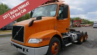 2015 Volvo VNM64T Tandem Axle Day Cab Tractor - TRO 0603241