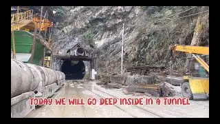 A Little Drive Inside a Deep 16KM Long Water Tunnel Under Construction..