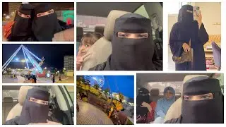 Day at bahria adventure land🎢 Tyre puncher on the way😔Muree hill🏔️Dinner at highway😋Hajra Vadhariya