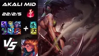 MID Akali vs Zoe - EU Challenger Patch 25.S2.4