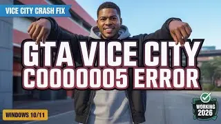 Fix GTA Vice City Unhandled Exception c0000005 Error | Working 2026 (Proof)