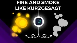 HOW TO CREATE KURZGESAGT STYLE FIRE AND SMOKE IN ALIGHT MOTION | QUESTION SPOT |