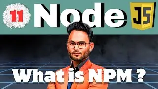 How to use npm in node js Lecture-11 | NPM | learn node js in Hindi | web development | what is npm
