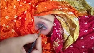 Doing Make-up on my Arm