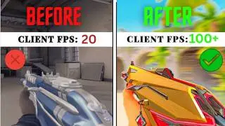 Valorant - How To Boost FPS, Fix FPS Drops📈✅ | Valorant Lag fix Low end PC in 2026