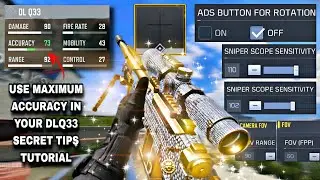 HOW TO GET BETTER SNIPER  AIM IN CODM (Sniper Tips)