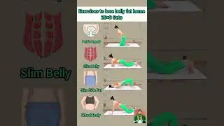 exercises to lose belly fat home#short #refucebellyfat #bellyfatloss #yoga