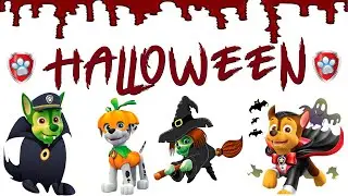 Patrulla Canina Halloween 👻 Paw Patroll Fantasma Misterio👻