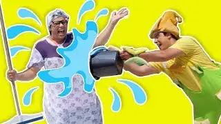 Fozi Mozi Russian | Фоци-Моци и Тутти - Убираем во дворе