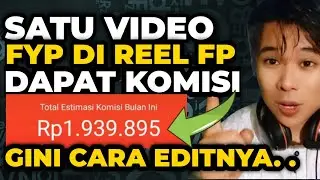 TRIK CARA EDIT VIDEO CINA BARANG UNIK DI REEL FANSPAGE BIAR FYP BANYAK KOMISI SHOPEE AFFILIATE‼️