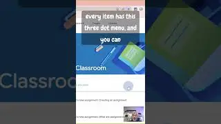 Everything in Google Classroom has a link! #shorts