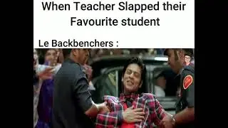 Finally teacher slapped their favorite student 😍😂🤣 || Sukoon mila