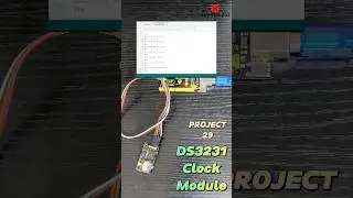 🐞Arduino Super Learning Kit Course is back ❗️Project 29 is DS3231 Clock Module⏰ 