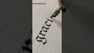Gracias! #calligraphy