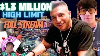 Stevewilldoit is Back In Vegas Down Bad $1.3 Million Full Stream!