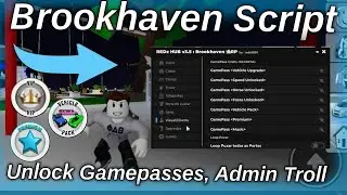 [UNLOCK GAMEPASSES] Roblox Brookhaven Script | REDz Hub | Get Premium, Admin Troll | Arceus X, Delta