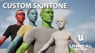 Unreal Engine 5.6 - Custom Metahuman Skintone - Quick Tip
