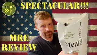 SPECTACULAR!! 2022 US Meal Cold Weather (MCW) Menu #1 Beef Stroganoff With Noodles MRE Review