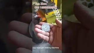 Insulation Pin with Cup Head/ Mini cup head insulation weld pins making machine
