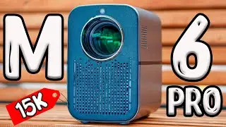 ТВ в ПЕЧЬ! ВЗЯЛ 4К ПРОЕКТОР за 15 ТЫЩ Light Unicorn M6 PRO - ЭТО ЧУДО!
